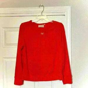 Vintage 70s Diane Von Furstenberg Camicetta Terry Cloth Long Sleeve Sweater Top